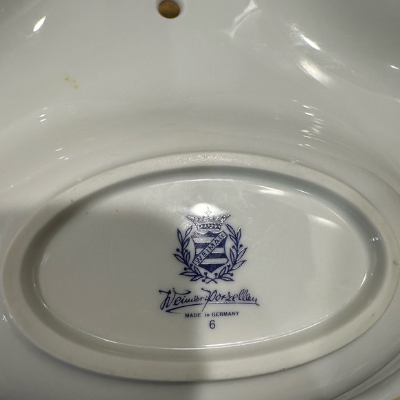 Weimar 3 section porcelain tray made in Germany - Picture 4 of 7